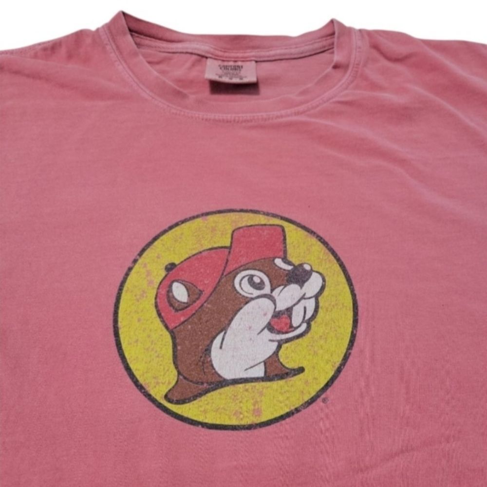 Comfort Colors Shirt Size Medium Buc-ee's T-Shirt Love You To Buc-ee's And Back - Picture 3 of 6